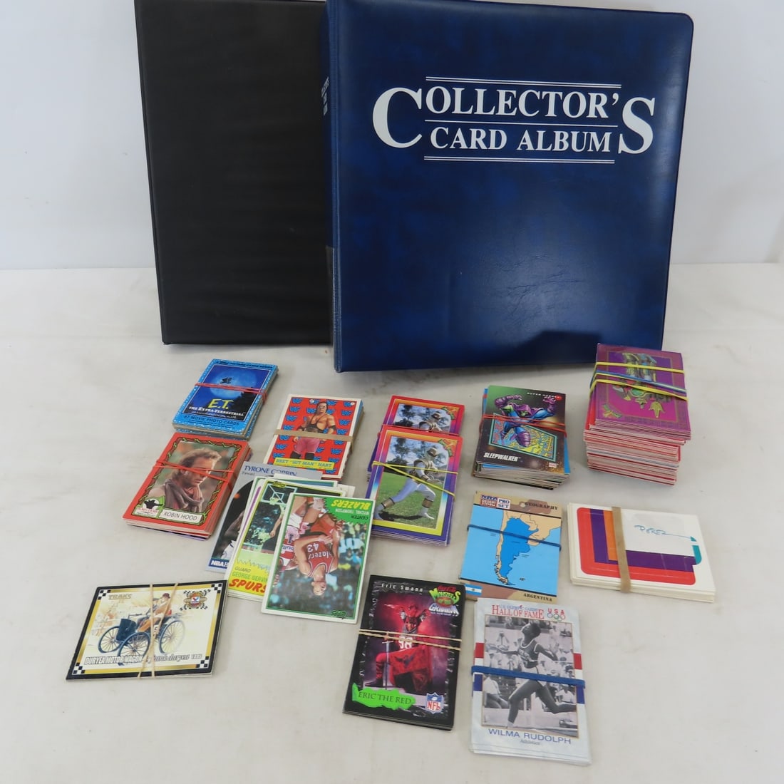 Lady Death, Ghost Rider II & Other Collector Cards: ET, Power Rangers, Robin Hood, WWF, Marvel & Others Please read terms & conditions and ask questions before bidding.