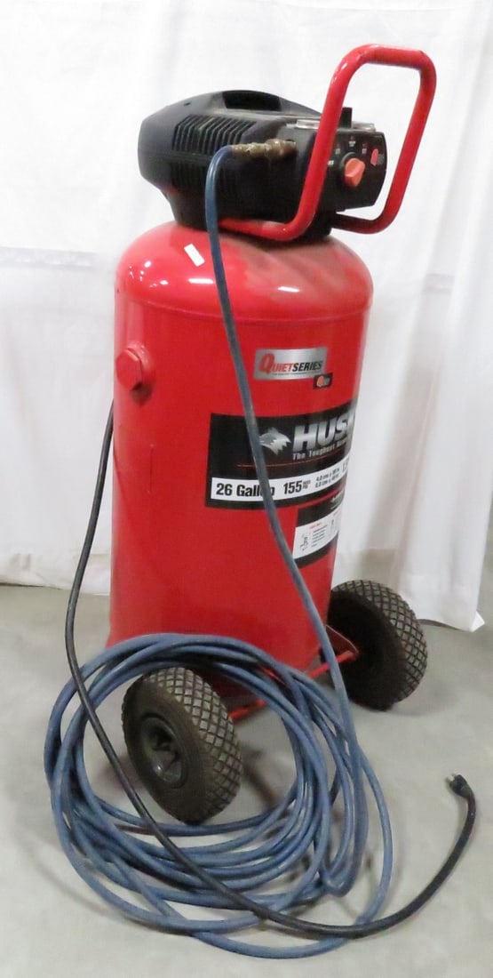 Husky 26 Gallon Q26 Air Compressor Works Auction