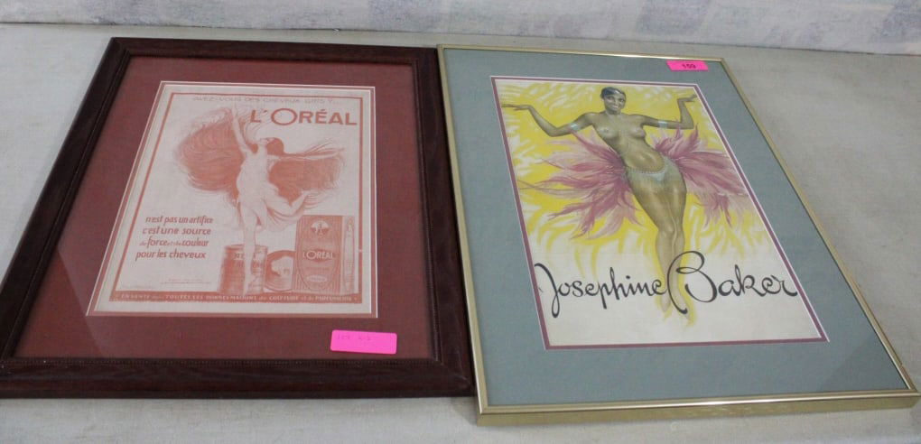 Josephine Baker Pinup, 1921 L'Oreal Prints (1 of 10)