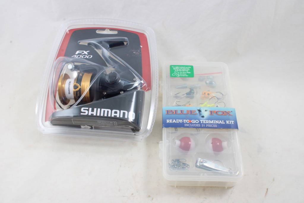 Shimano Fx4000 Fishing Reel & Fishing Tackle Auction