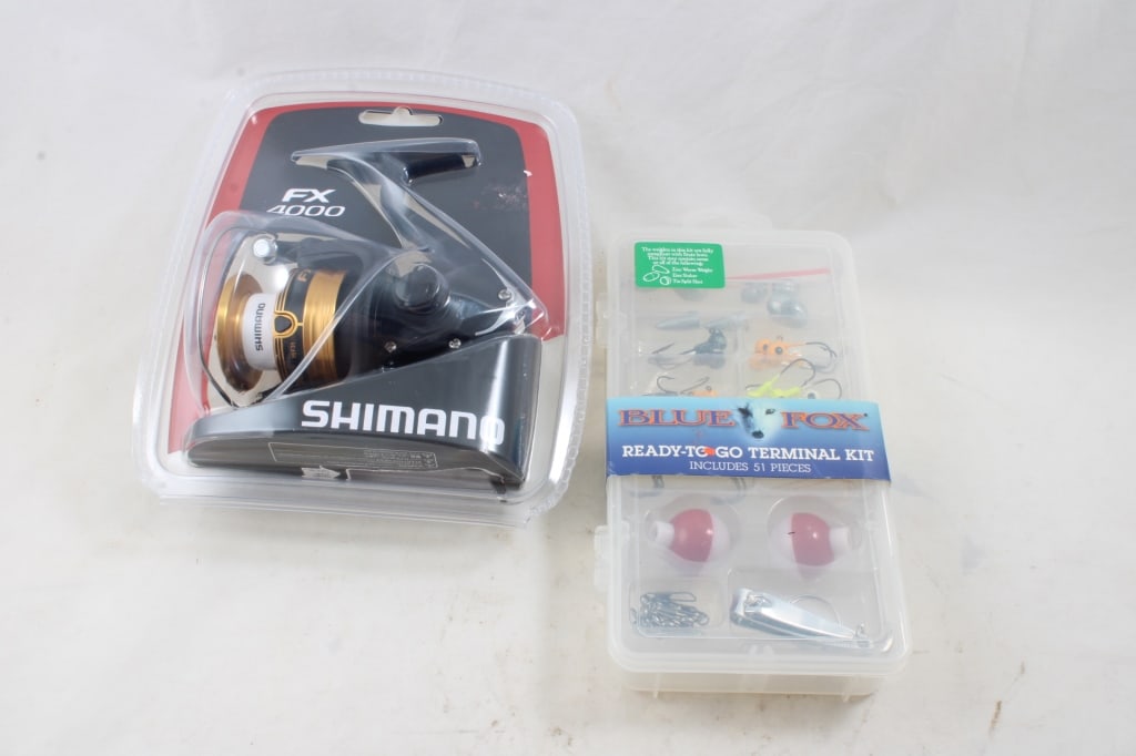 Shimano Fx4000 Fishing Reel & Fishing Tackle Auction