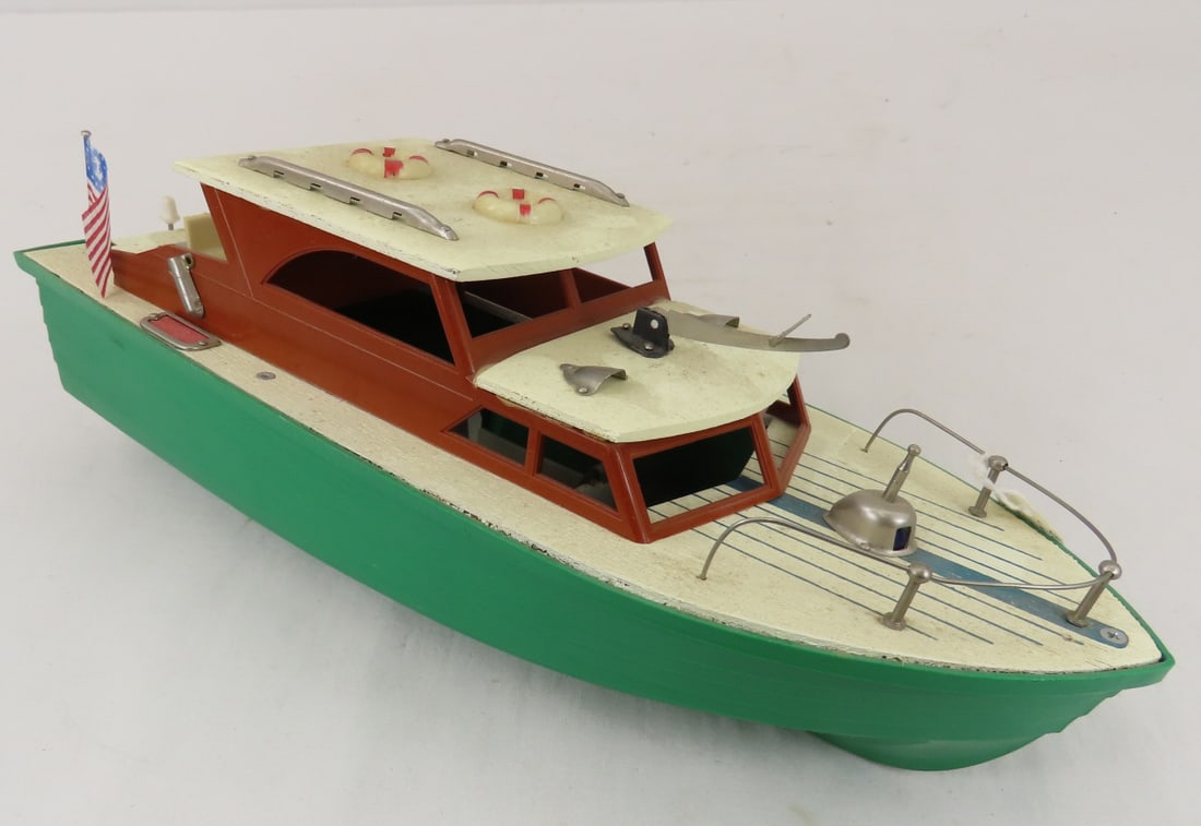 Vintage Motor Boat Model 11" (1 of 7)