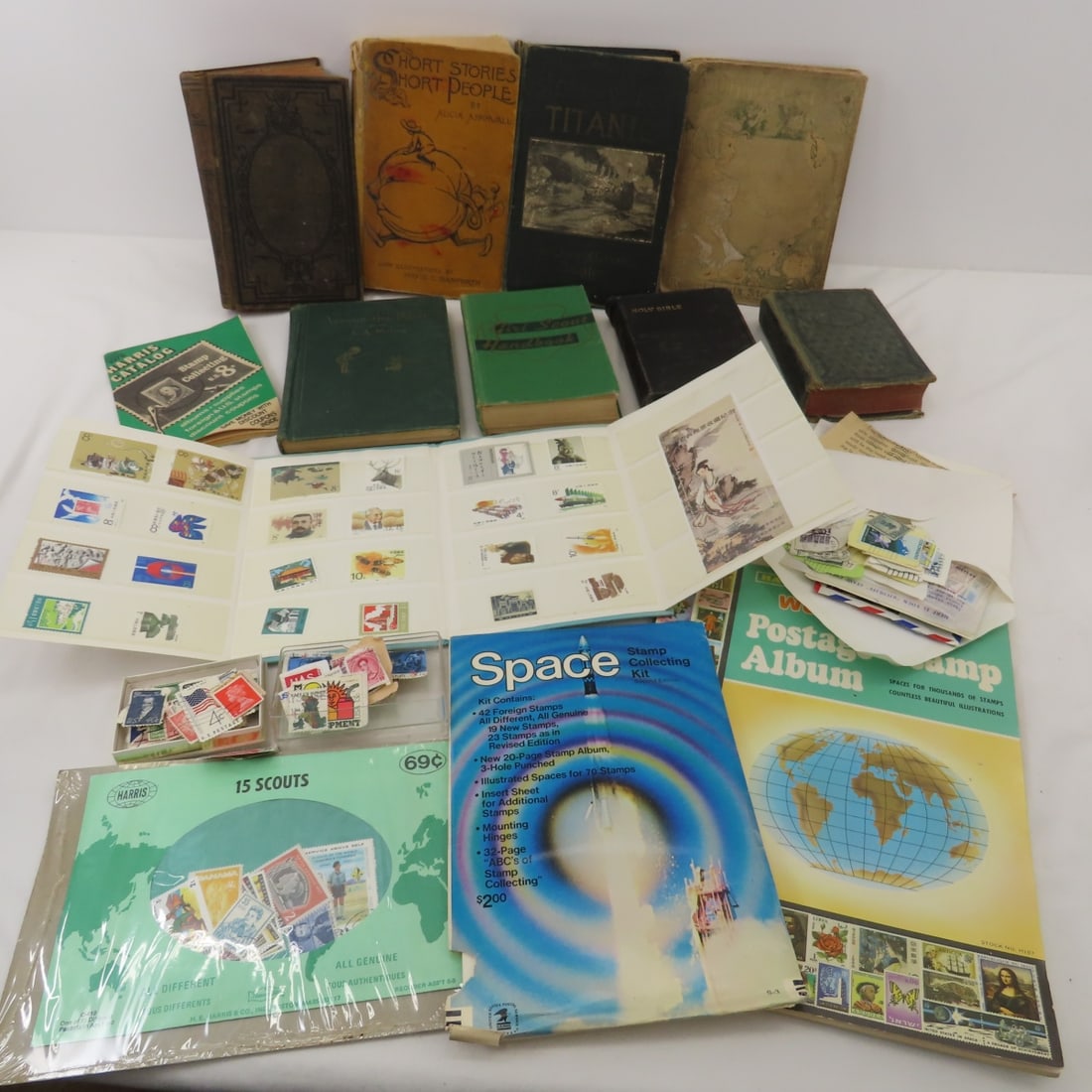 Collectible Stamps and Antique Books (1 of 20)