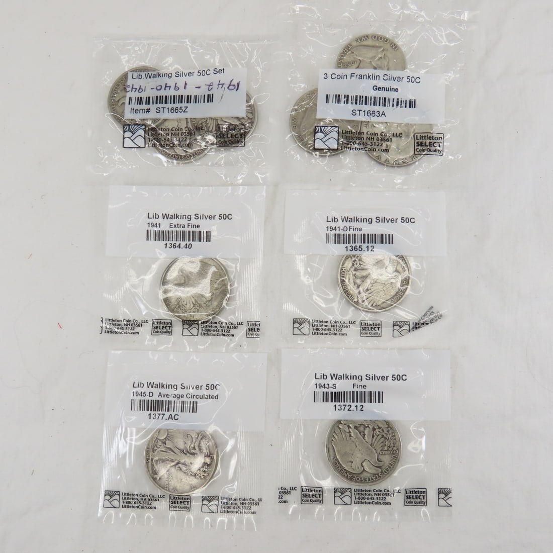 $5 Face Value Silver Coins from Littleton Coin Co (1 of 14)