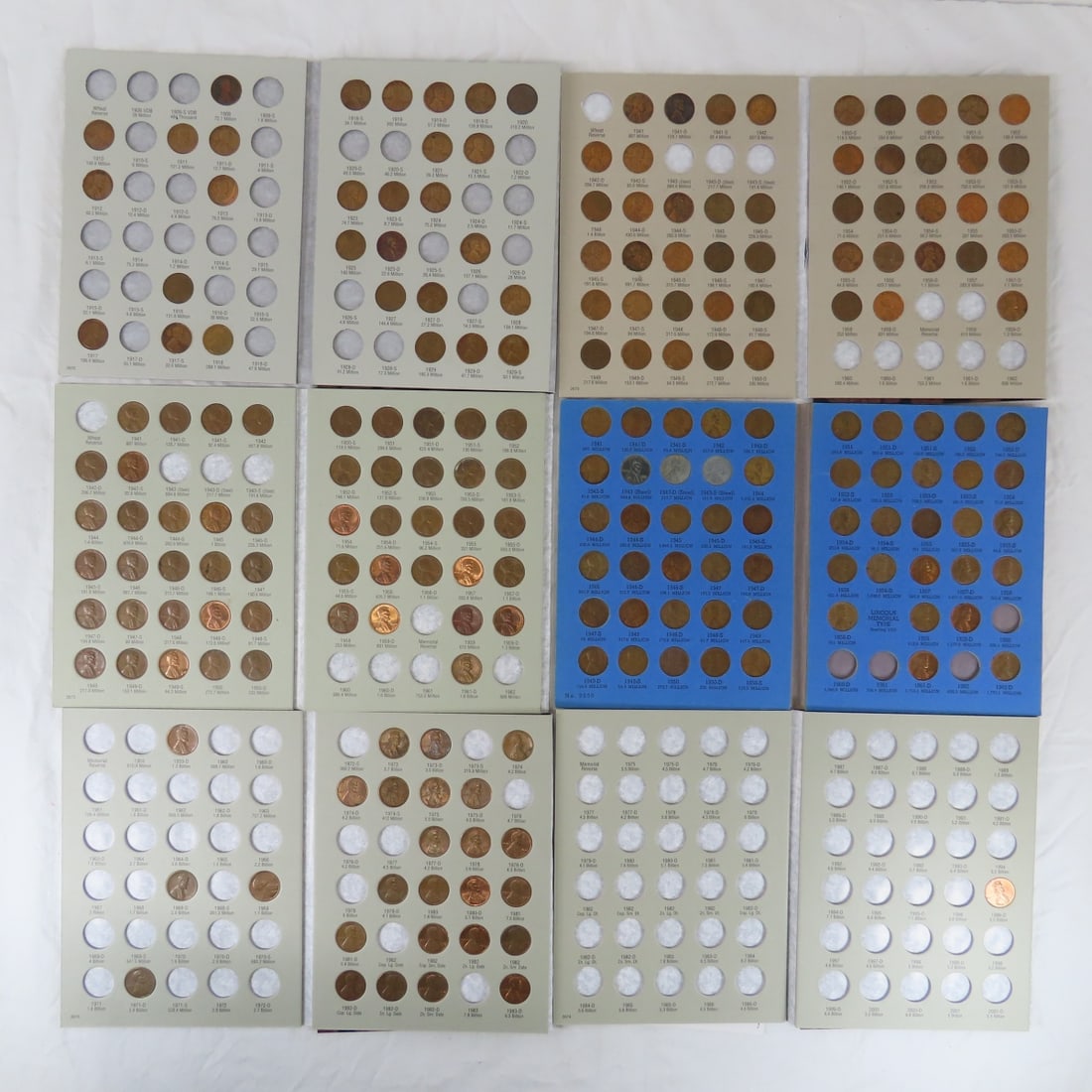 6 Partial Lincoln Cent Books 1909-2018 (1 of 20)