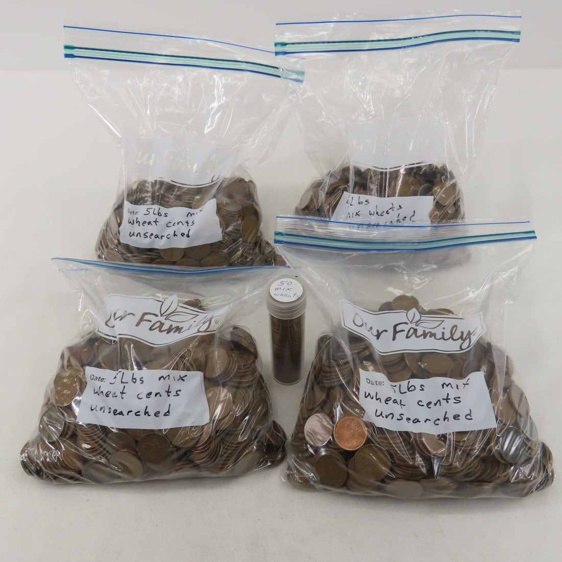 20+ Pounds Mixed Date Wheat Cents (1 of 10)