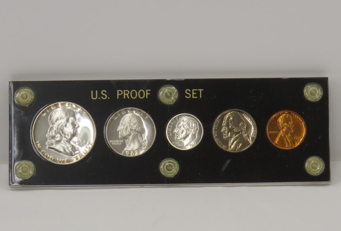 1962 US Proof Set in Capital Holder (1 of 6)