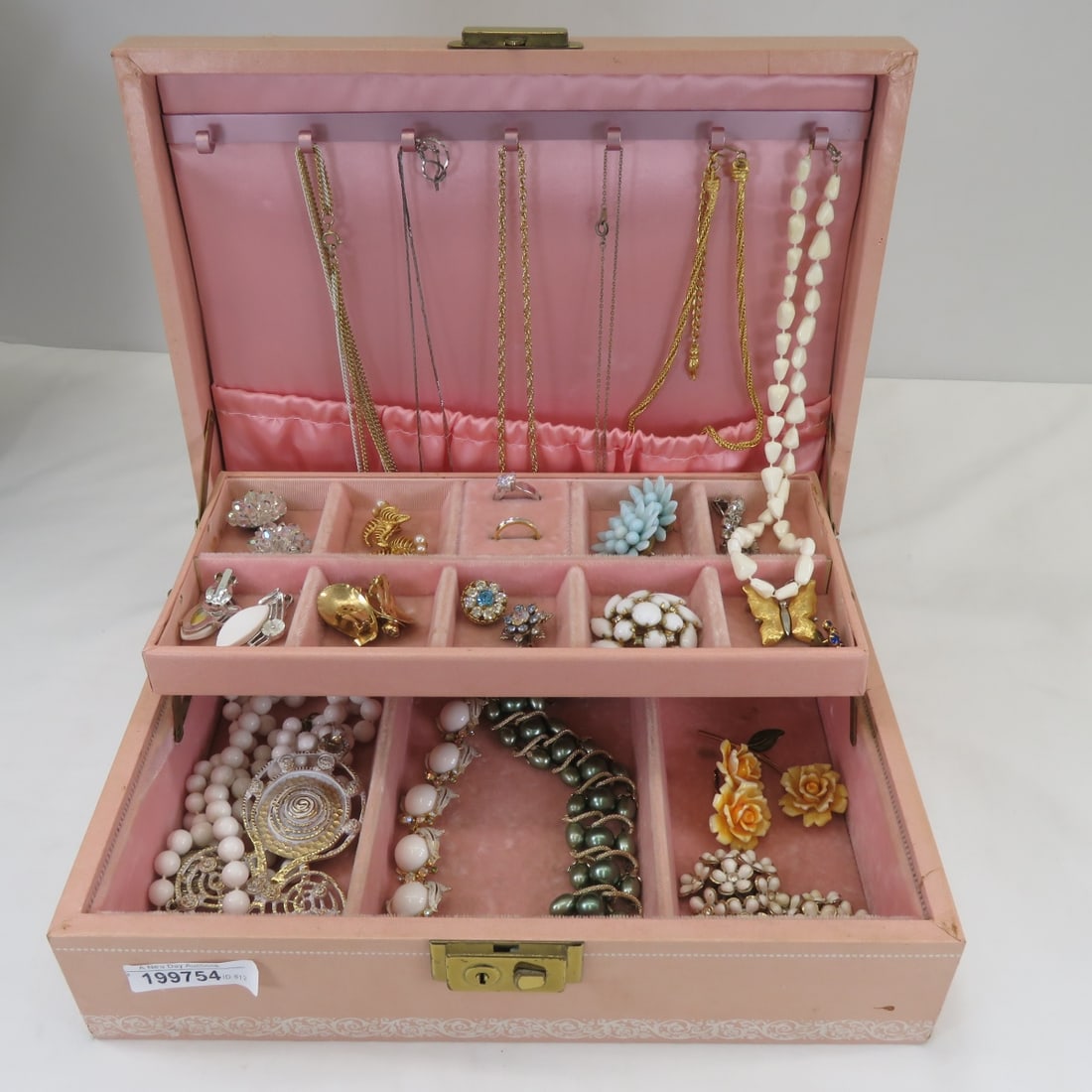 Judy Lee, ART, Laguna and other Vintage Jewelry: Judy Lee, ART, Laguna and other Vintage Jewelry1) Judy Lee signed clip rhinestone earrings, 2) ART gold tone & white cabochon and aurora borealis stone bracelet, 3) Laguna bead clip earrings, and othe