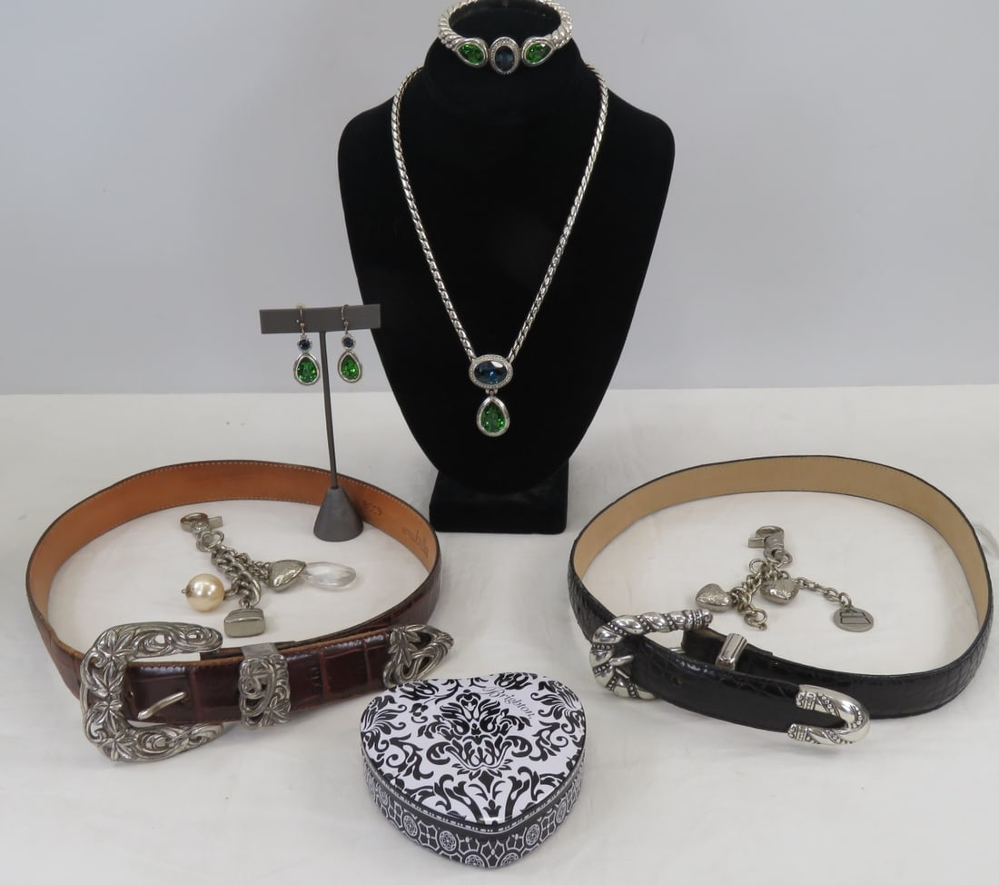Brighton Jewelry Set, Belt & Ananabella Belt (1 of 9)