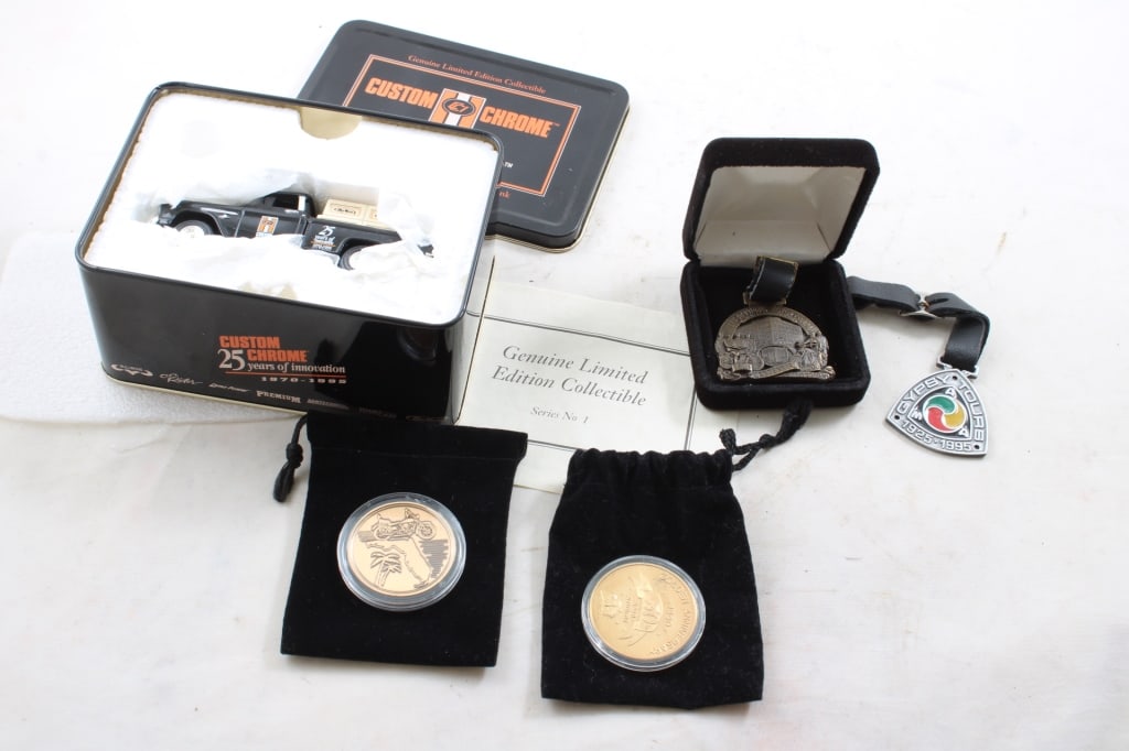 Motorcycle Collectibles Harley 2003 Watch Fob, (1 of 14)