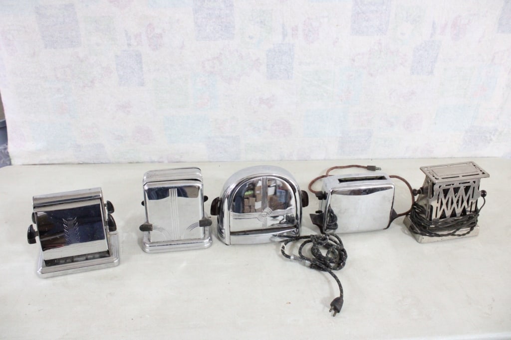 5 Antique Toasters Toastmaster, KM, Westinghouse, (1 of 18)