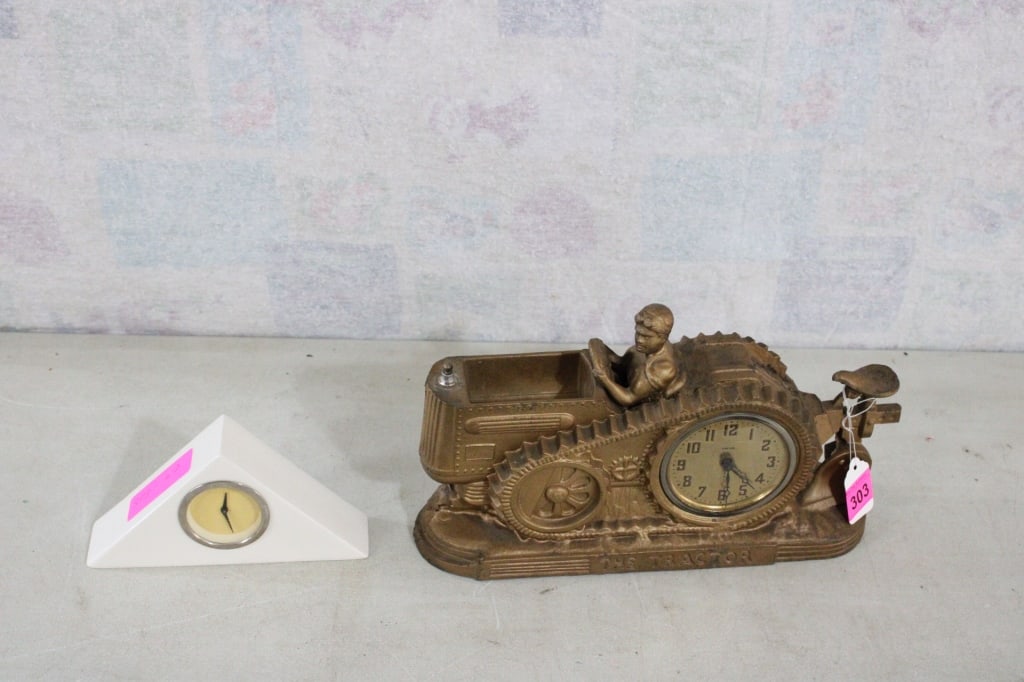 2 Unique Clocks The Tractor & Modernist Germany (1 of 17)
