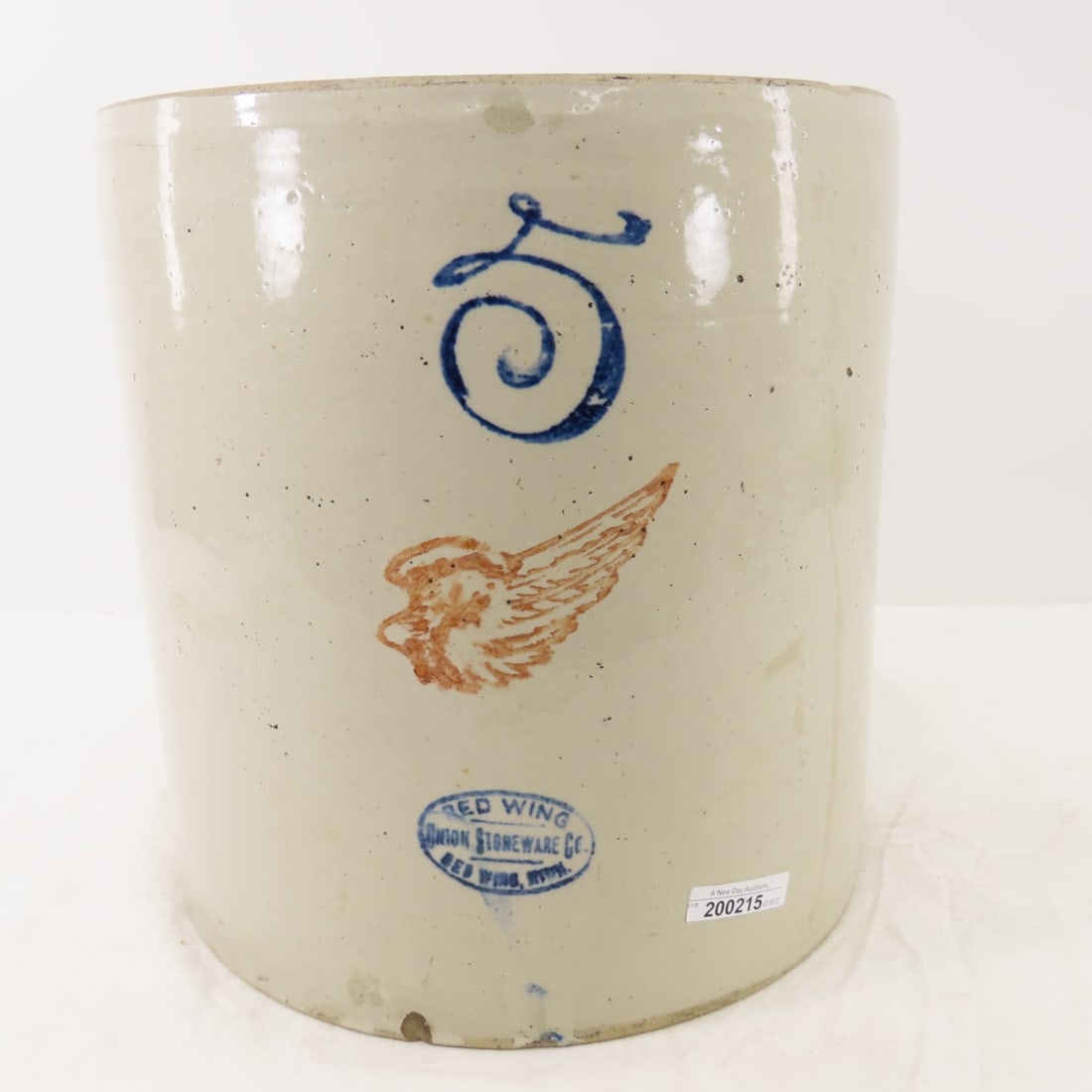 5 gallon Red Wing Union Stoneware crock/jug (1 of 9)