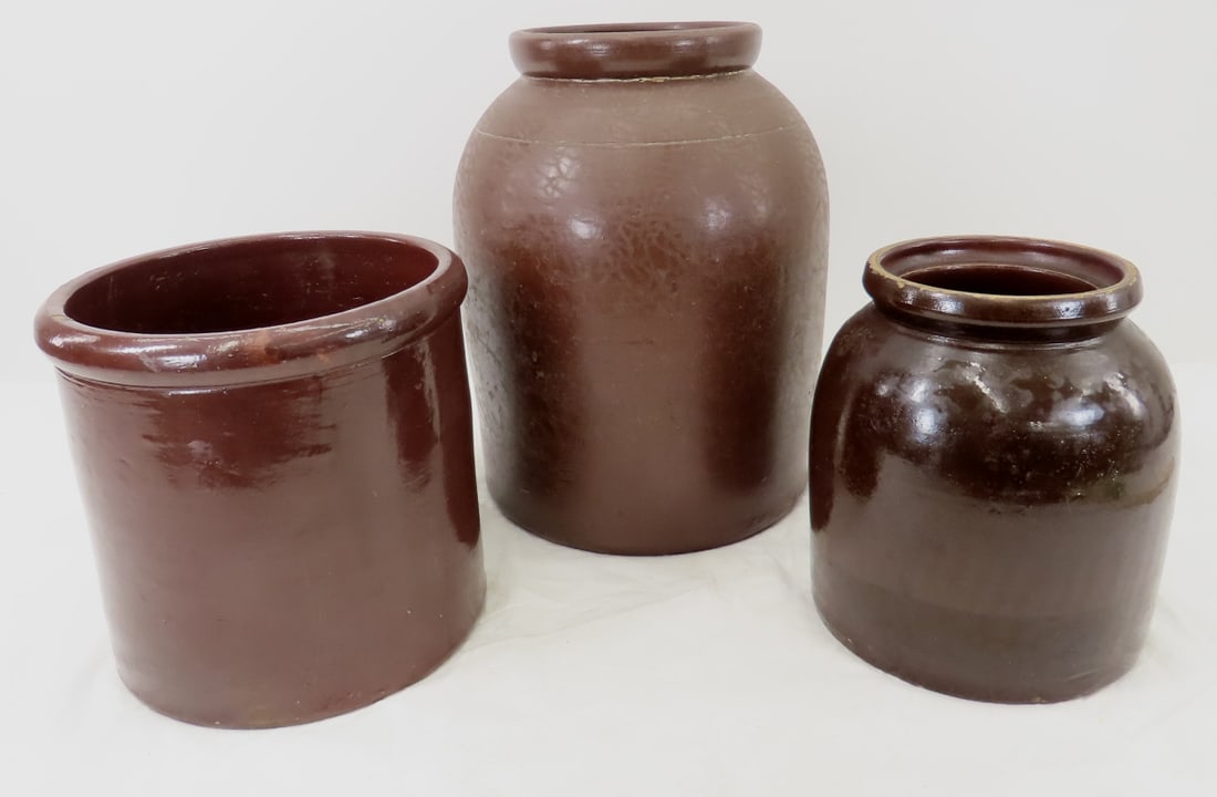 3 Red Wing Albany Slip & Other Stoneware Pieces (1 of 20)