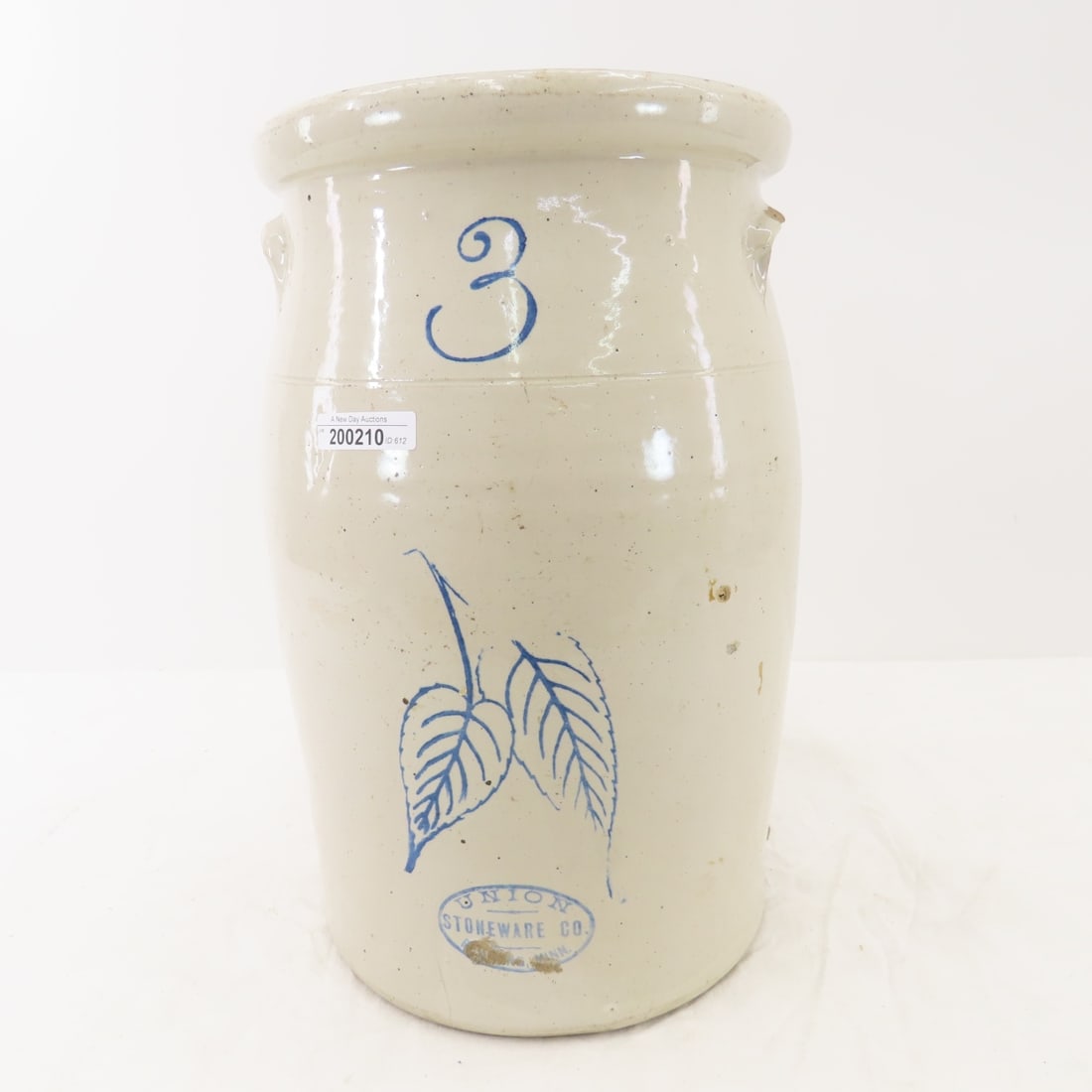 3 Gallon Birch Leaf Red Wing Butter Churn (1 of 9)