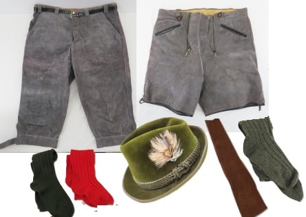 German Lederhosen, Edelweib-Hut Hat, & More (1 of 20)