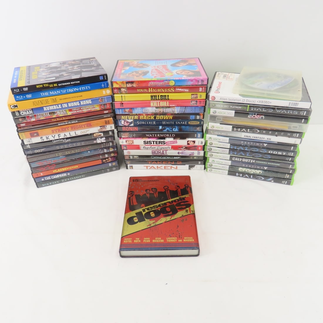 HALO& XBox games and assorted DVD's: HALO& XBox games and assorted DVD's Please read terms & conditions and ask questions before bidding.