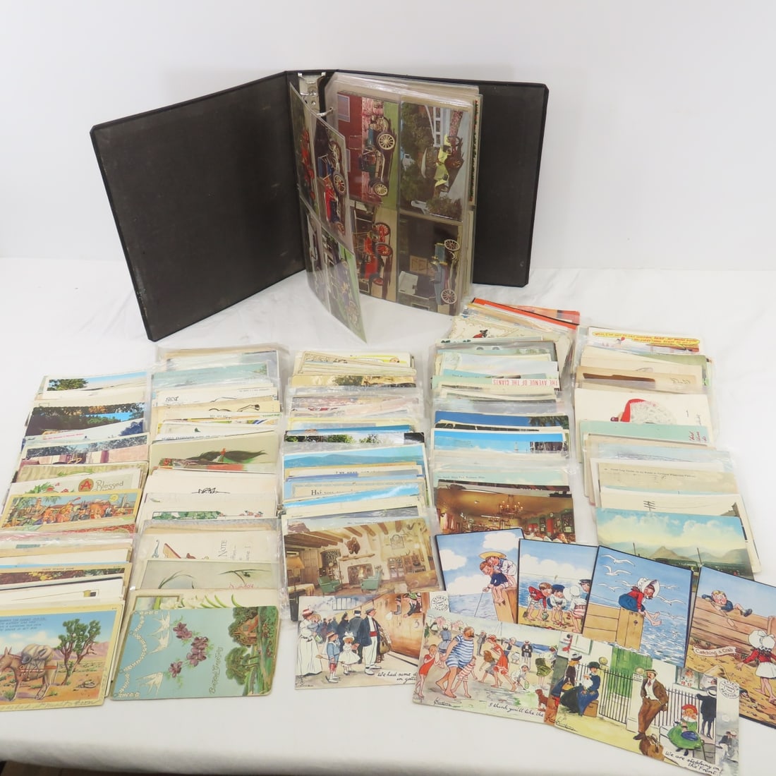 Approx 400 -Tuck's, RPPC, Antique & Vintage Postcards (1 of 13)