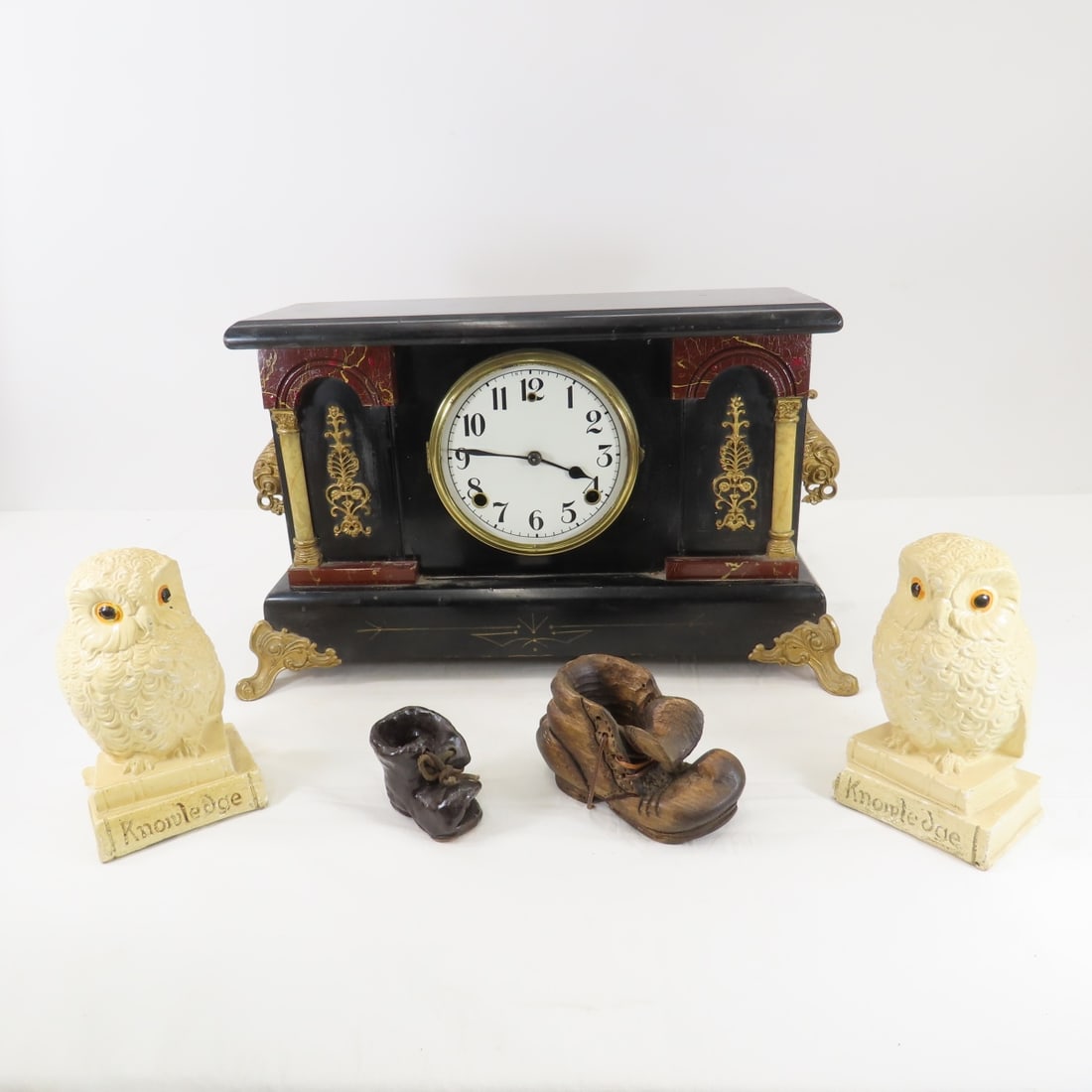 Antique Gilbert Mantle Clock for Repair & More (1 of 14)