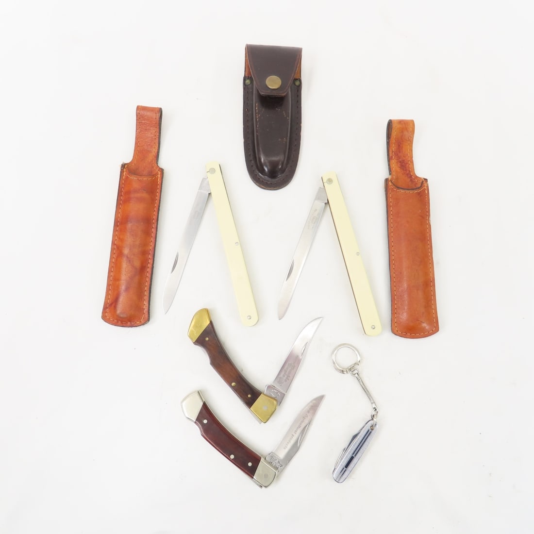 3 Pocket Knives & 2 Razors (1 of 20)