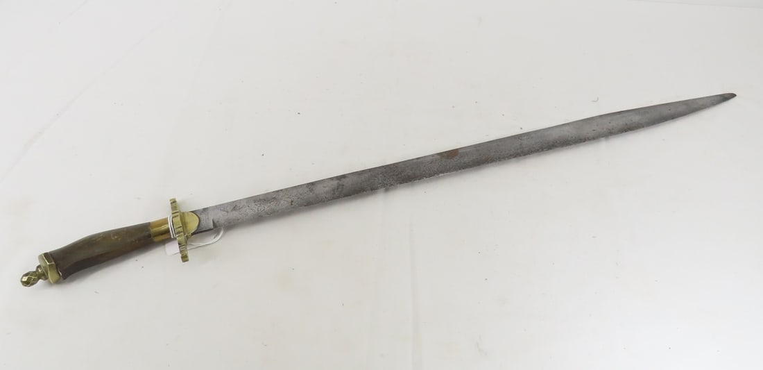 Filipino Sword with brass and wood handle (1 of 7)