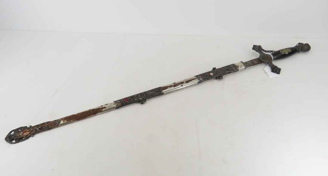 Masonic Knight's Templar Ceremonial Sword (1 of 16)
