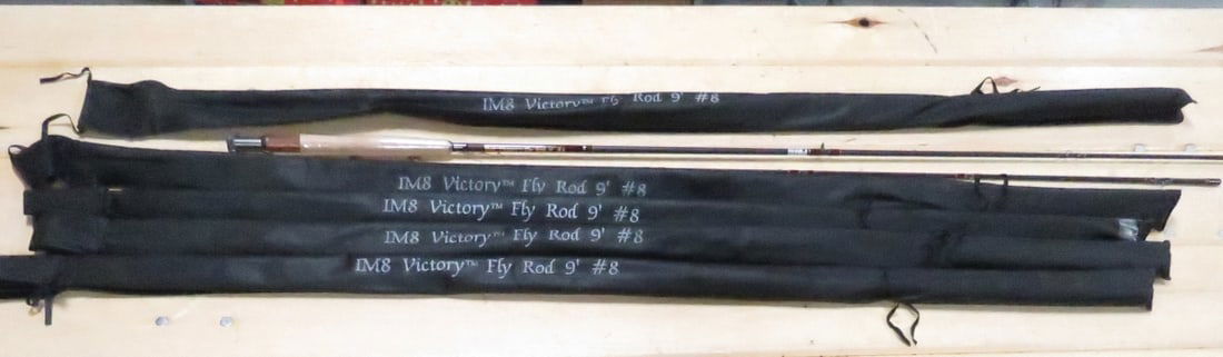 5 new IM 8 Victory Fly Rods (1 of 5)