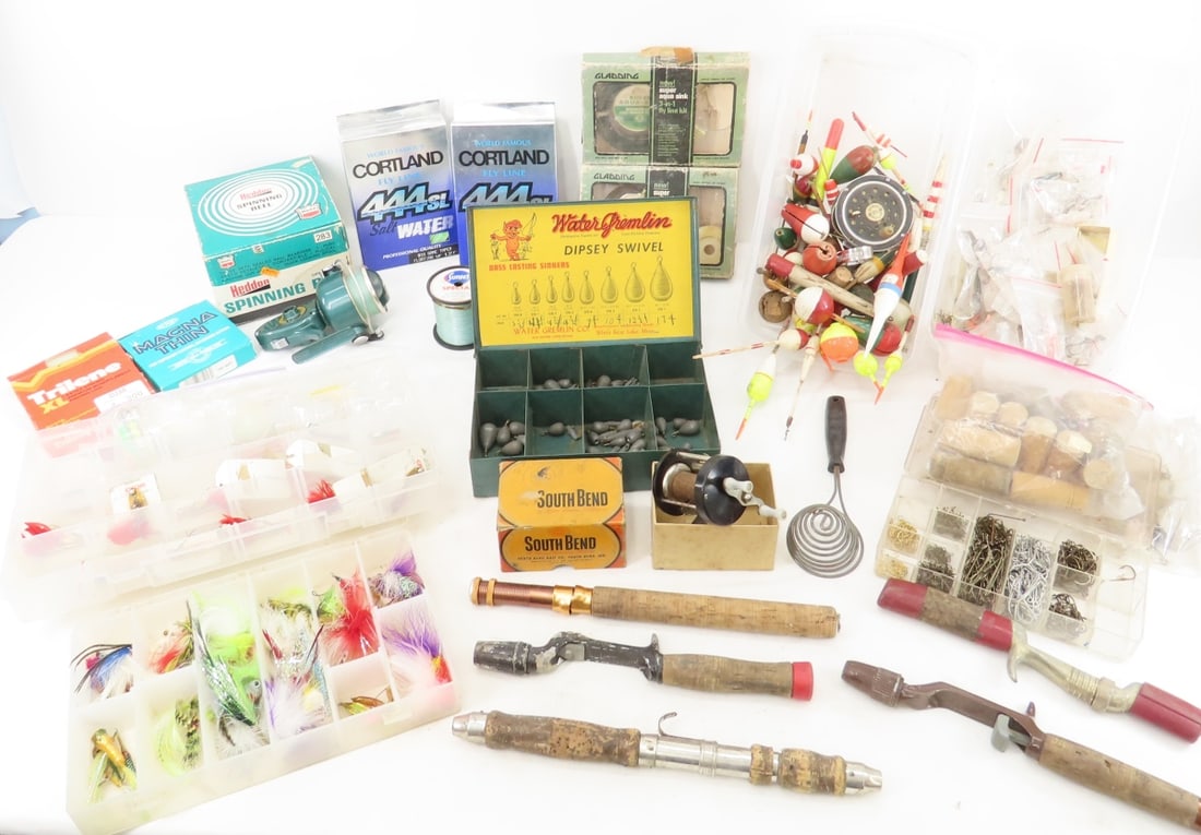 Fishing lures, bobbers, sinkers, line & more: Fishing lures, bobbers, sinkers, line & moreWater Gremlin Please ask questions & read terms & conditions before bidding.