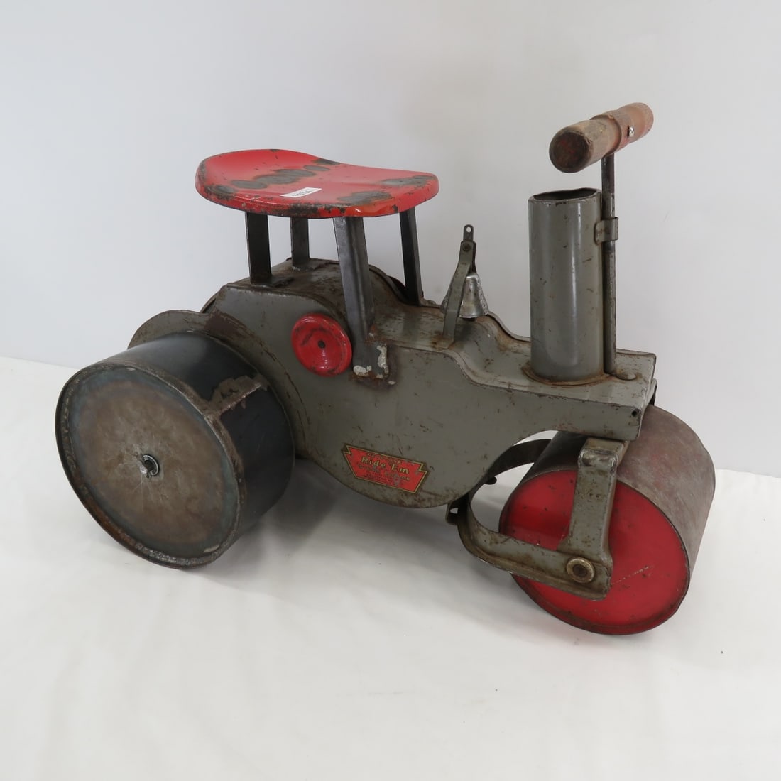 Antique Keystone Ride'Em Steam Roller Ride on Toy (1 of 9)