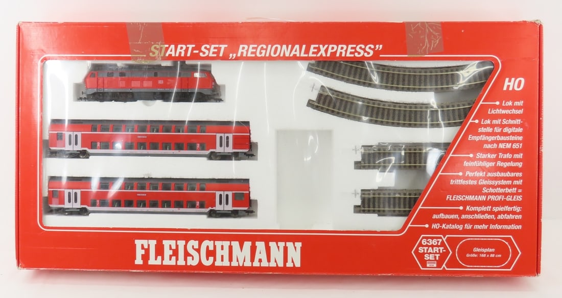 Fleischmann HO scale Start Set Regional Express (1 of 20)