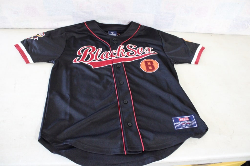 Negro League Baseball Black Sox Jersey Sz M (1 of 10)