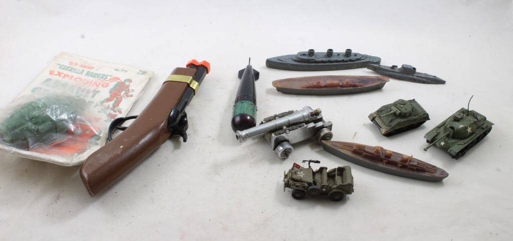 Ships, Canons, Tanks, Toy Grenade, Toy Bomb & more: Ships, Canons, Tanks, Toy Grenade, Toy Bomb & moreAs pictured. Please ask questins and read terms & conditions before bidding.