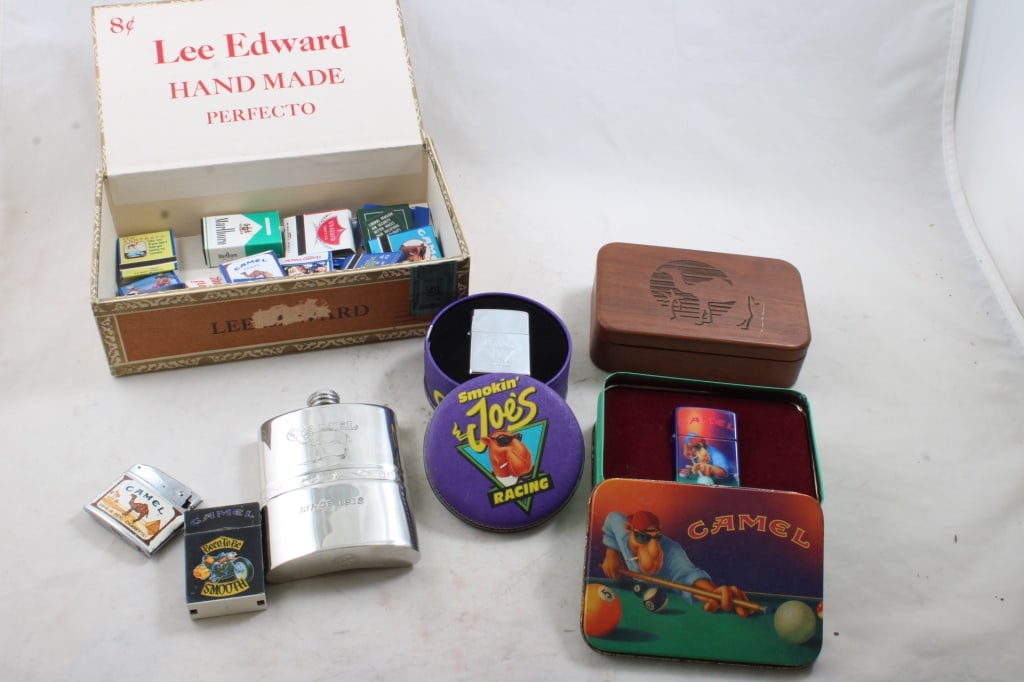 2 Zippo Camel Lighters & Other Adv Collectibles (1 of 20)