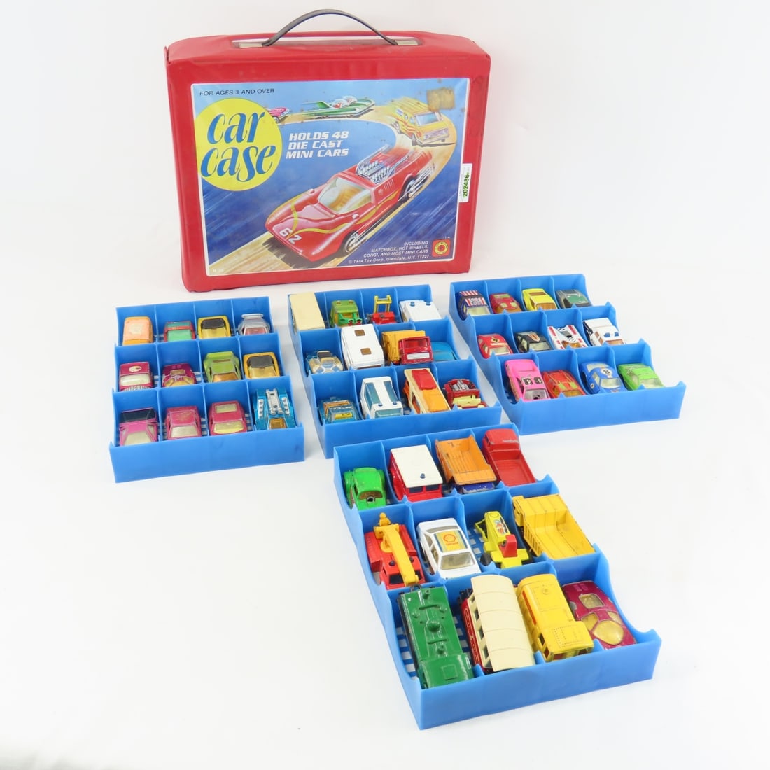 48 Matchbox Superfast diecast cars in case (1 of 19)