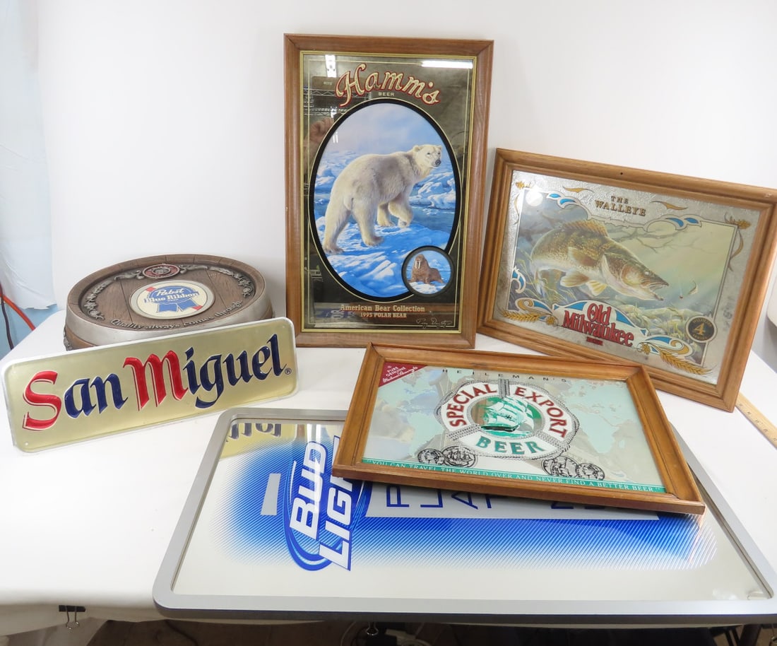 Hamm's, Old Milwaulkee, Special Export signs (1 of 20)