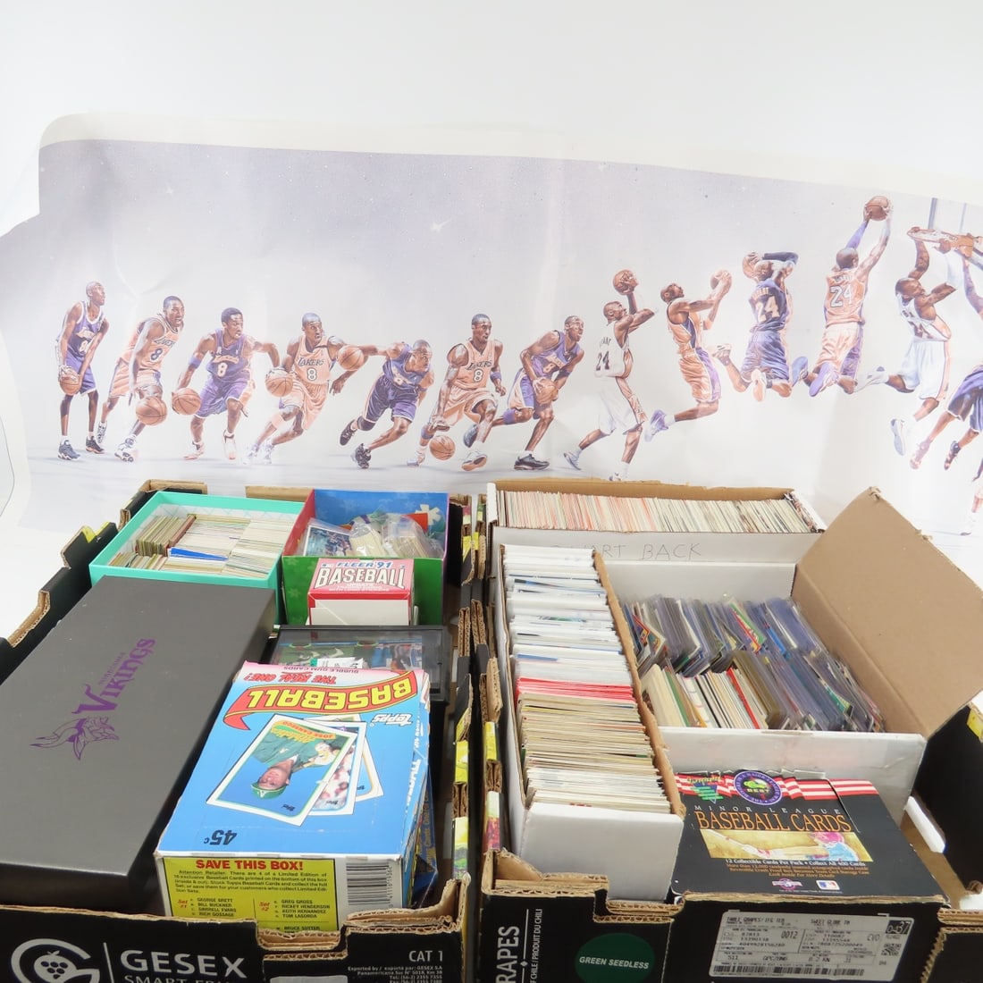 Sports cards & collectibles, mostly 80's & 90's: Sports cards & collectibles, mostly 80's & 90's Please ask questions and read terms & conditions before bidding.