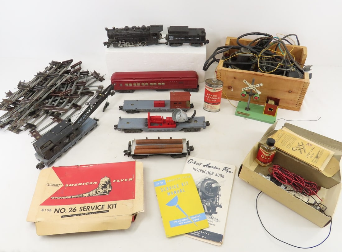 American Flyer Train Set, 346 Engine & tender (1 of 15)