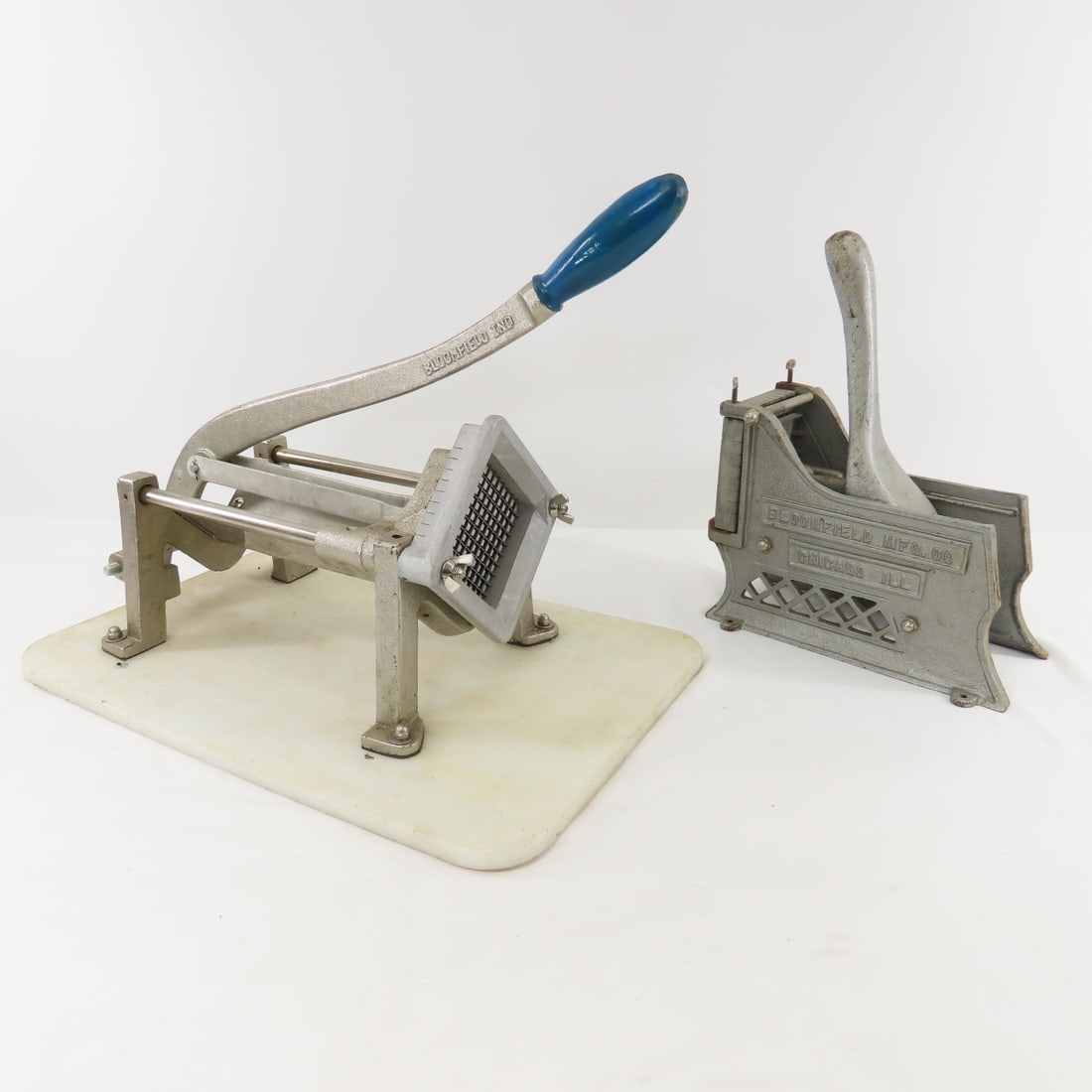 2 Bloomfield Potato Cutters: 2 Bloomfield Potato Cutters Please ask questions and read terms & conditions before bidding.