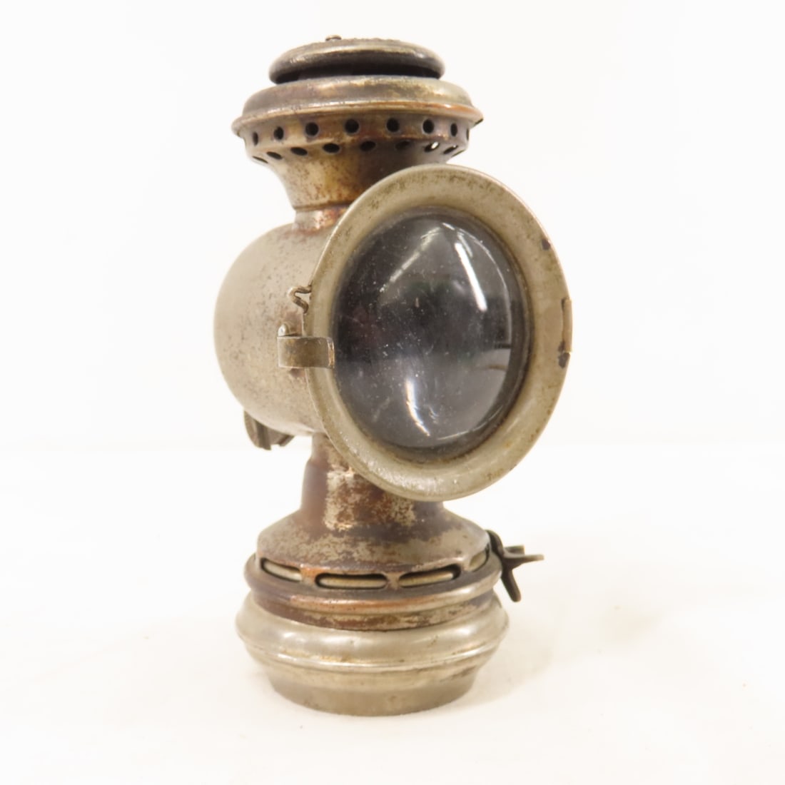 Antique Badger Brass Bicycle Kerosene Lamp (1 of 12)