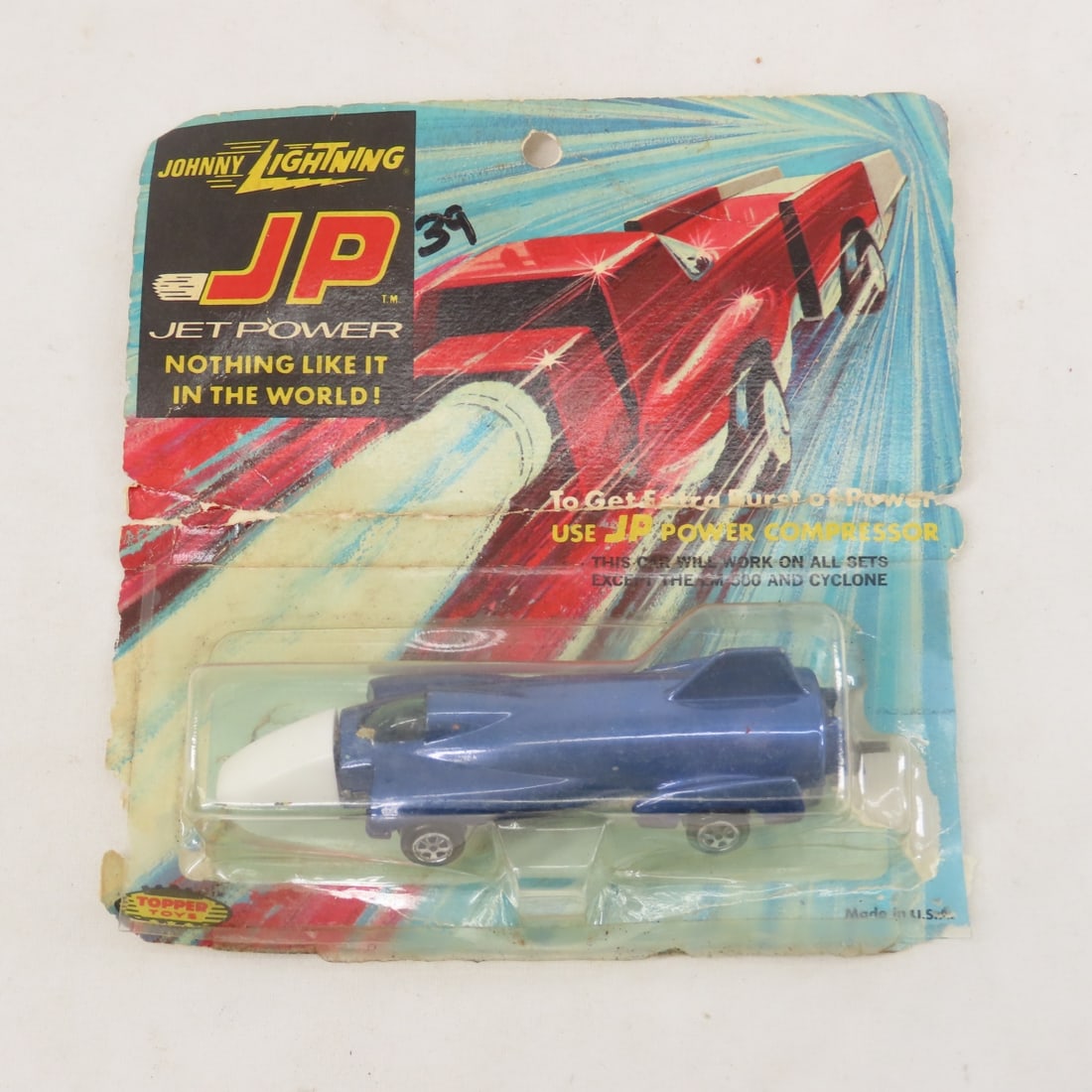 Vintage Johnny Lightning JetPower Car on Card (1 of 11)