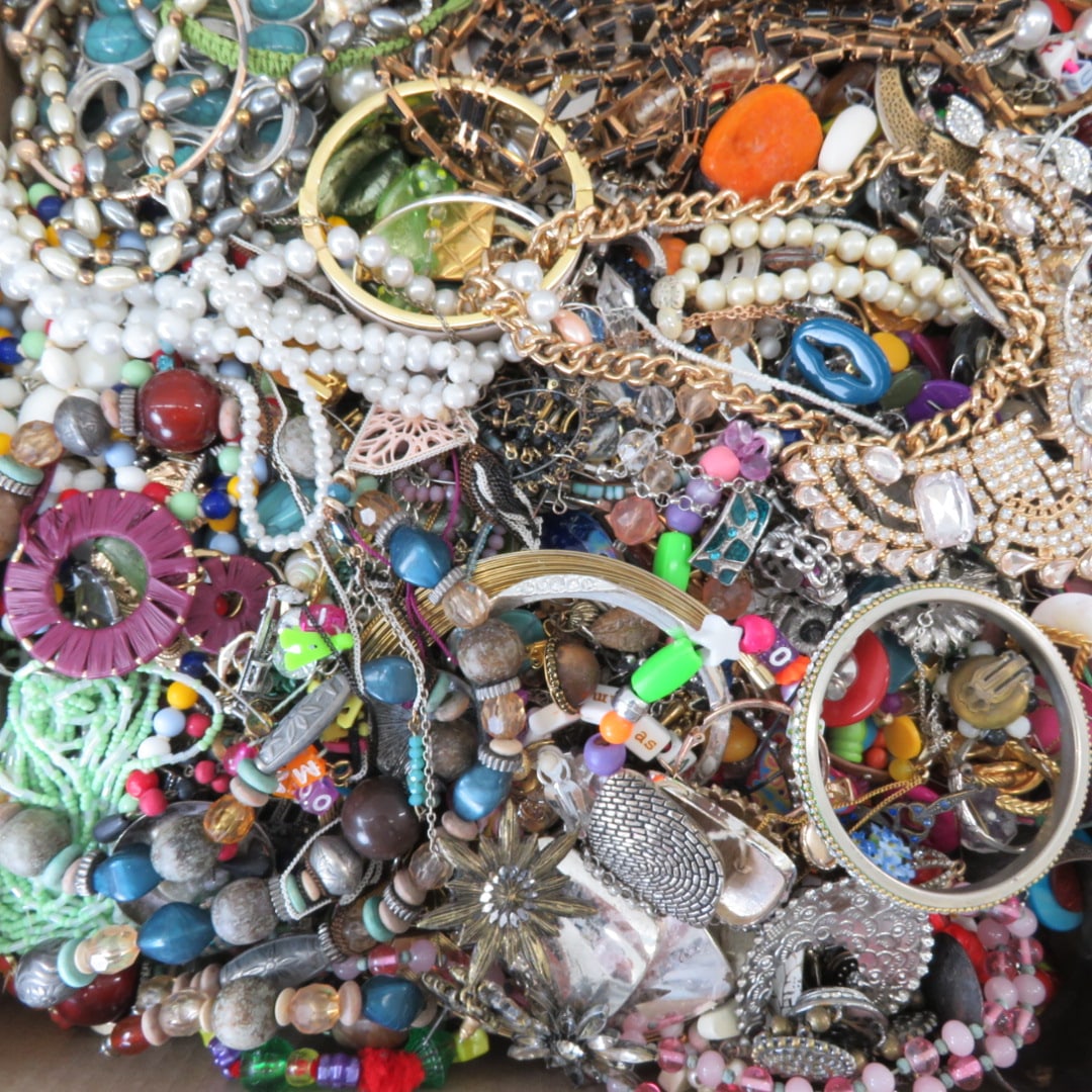 Large Flat Rate Box of Repair & Craft Jewelry (1 of 5)