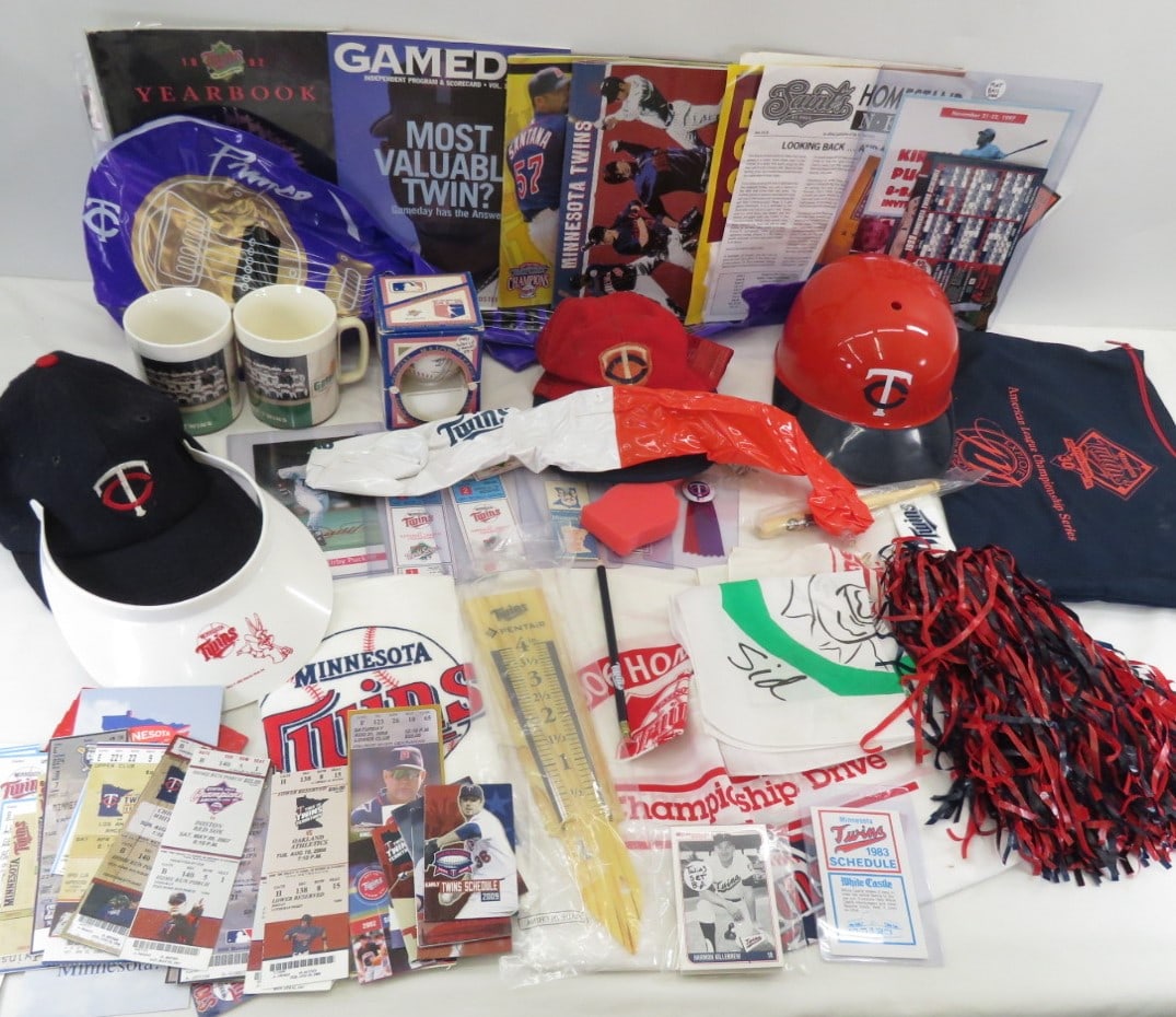 MN Twins Program, Ticket Stubs & Collectibles (1 of 9)