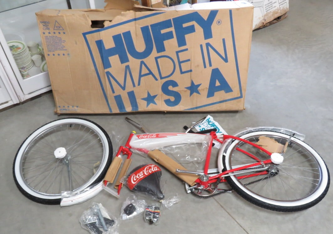 Huffy Coca-Cola Bicycle- Never Assembled (1 of 8)