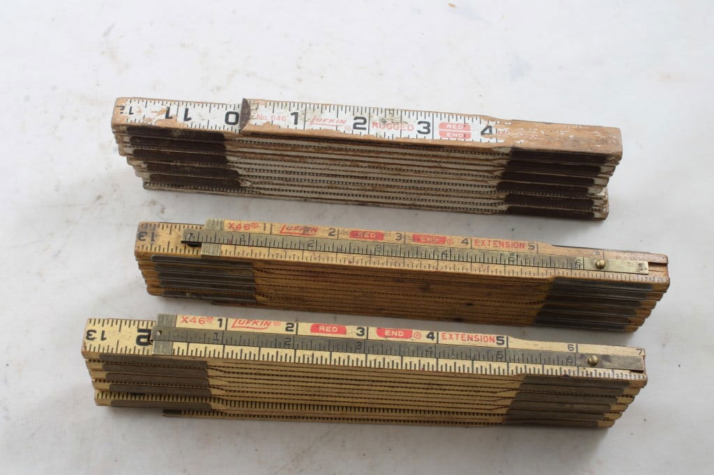 3 Lufkin Folding Rules (1 of 10)