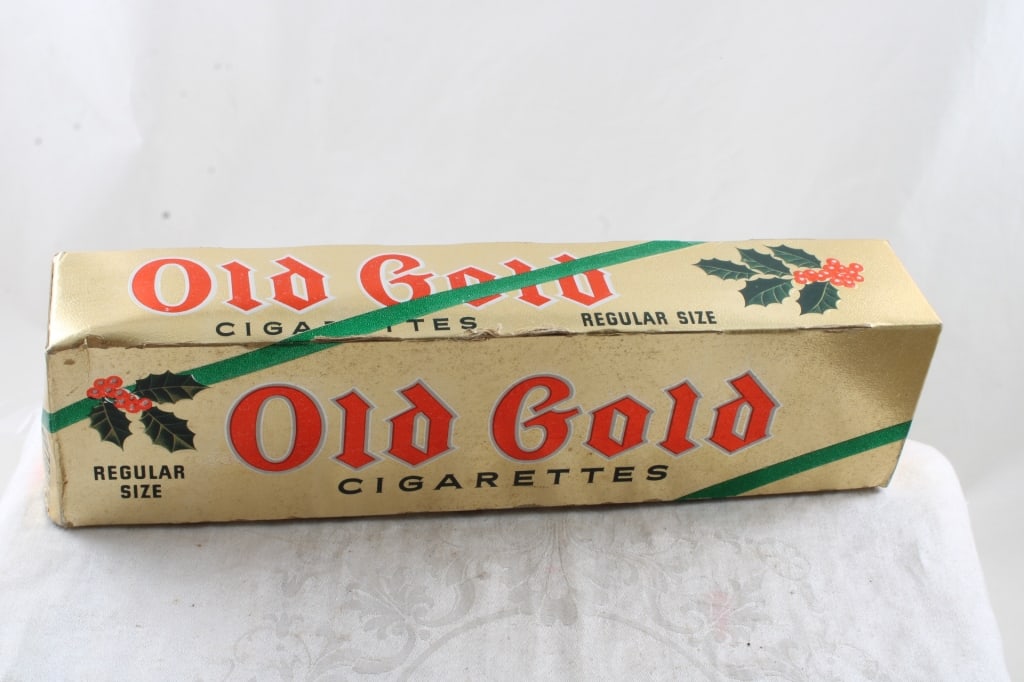Old Gold Cigarette Carton 10 Packs All Sealed (1 of 11)