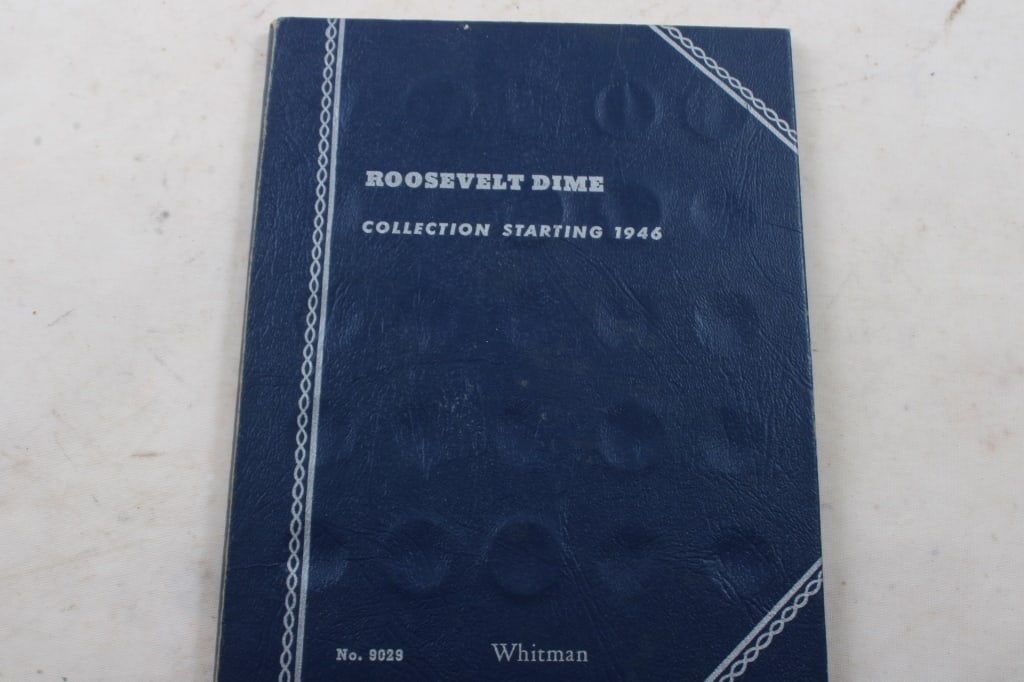 Whitman Roosevelt Dime Book Starting 1946 (1 of 10)