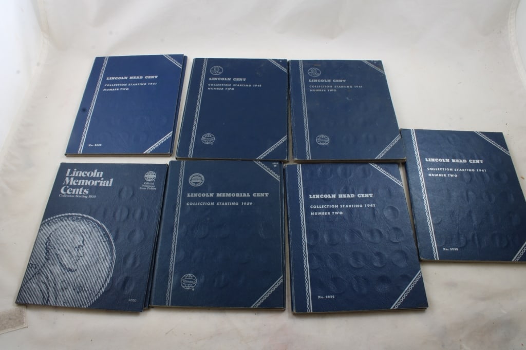 7 Whitman Lincoln Cent Books (1 of 15)