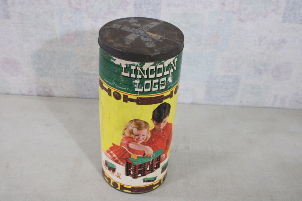 Lincoln Logs 1960s  Set #3C (1 of 11)