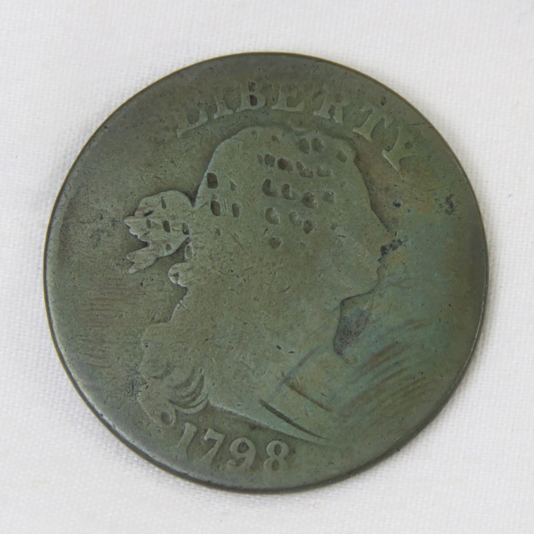 1798 Draped Bust Large Cent (1 of 2)