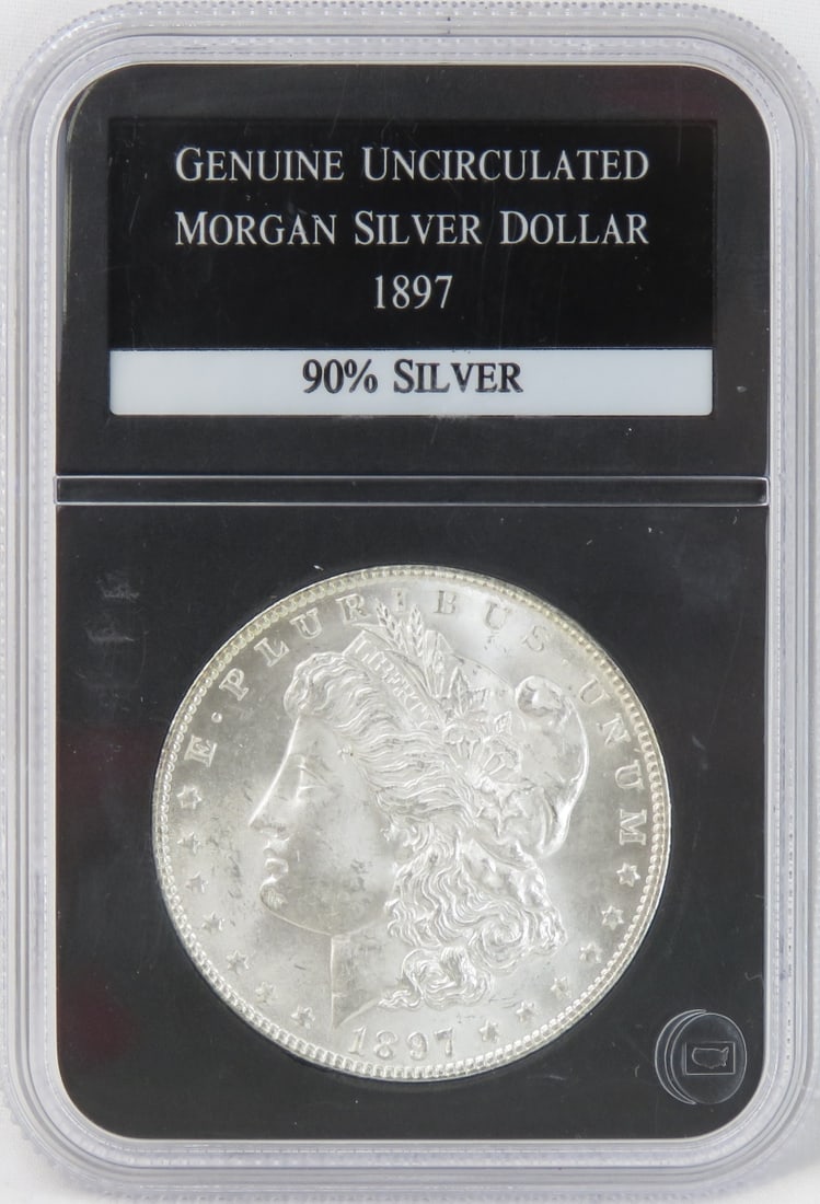 1897 Morgan Silver Dollar PCS UNC (1 of 4)